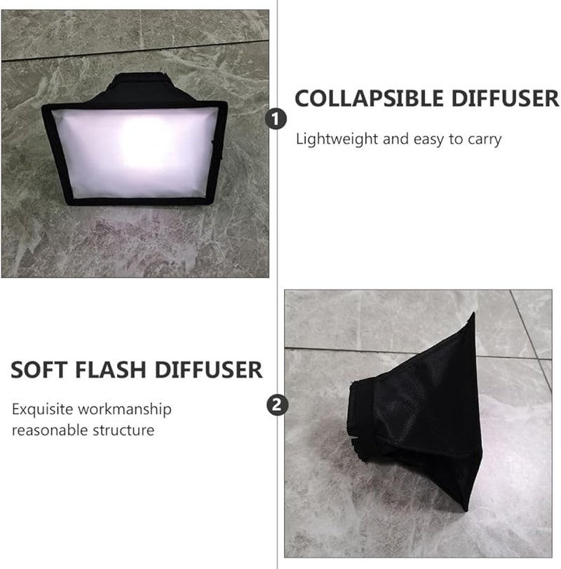 حاجب الفلاش المحمول للسرعة Softbox مقاس 15x17 سم للتصوير بكاميرا DSLR - Image 5